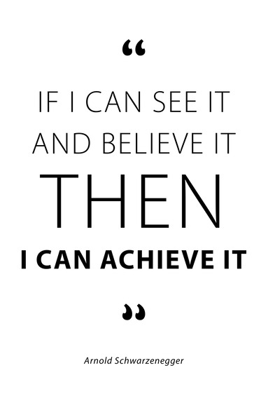 Quote - arnold schwarzenegger (1 part) vertical