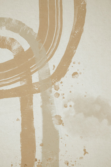 Beige minimalism (1 part) vertical