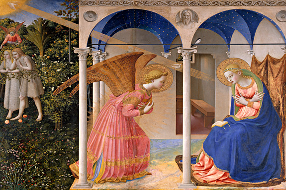 Symbolisme de l&#39;annonciation spirituelle