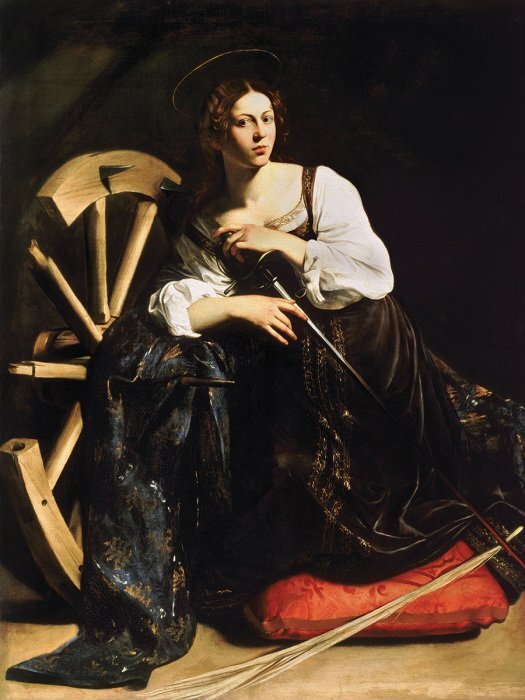 Sainte catherine, défenseur de la foi