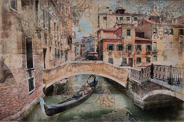 Téléphérique sous le pont de pierre historique