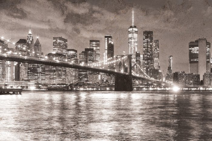 Le pont emblématique reliant manhattan et brooklyn