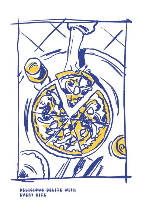 Une soirée magique, bercée par l'arôme de la pizza et un verre de vin.