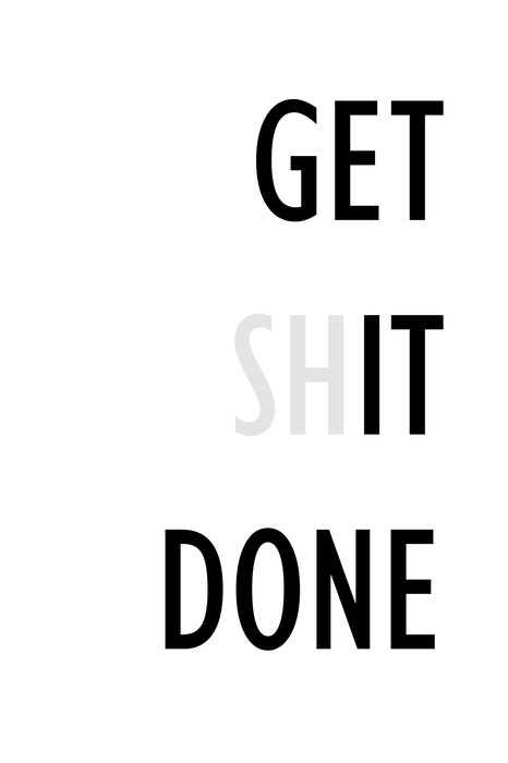 Inscription motivante sur l'action