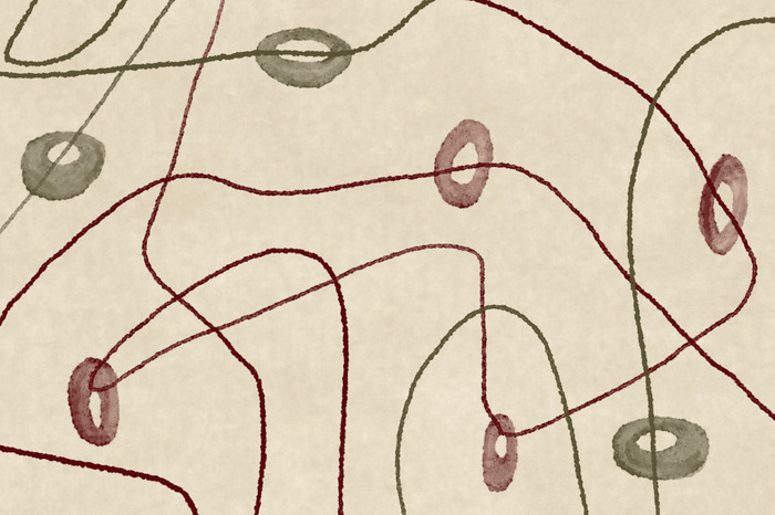 Labyrinthe de perles linéaire