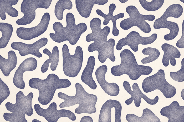 Une composition aux formes douces