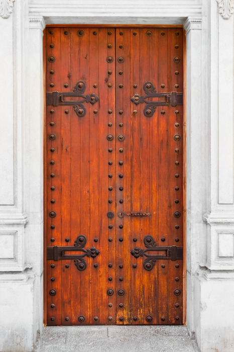 Portes rustiques en bois