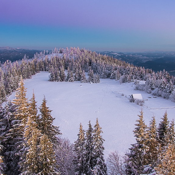 Bergen winter en natuur