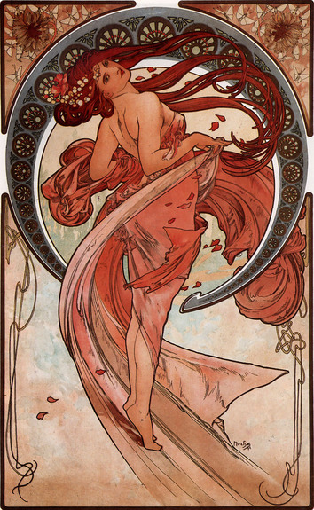 Alphonse mucha dance