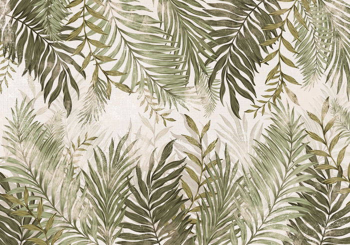 Crest van tropische balderen