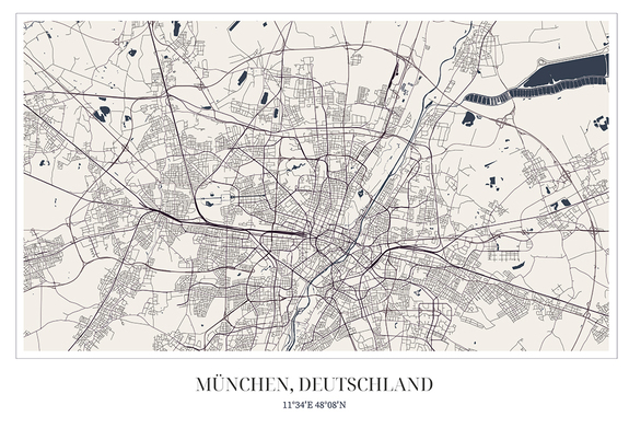München stadsplattegrond