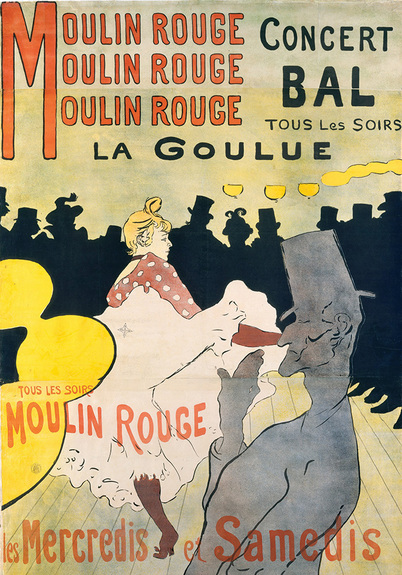 Moulin rouge - henri de toulouse-lautrec