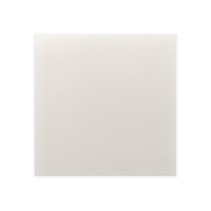 Wandkussen bekleed met ecoleder 30x30 crèmekleurig vierkant