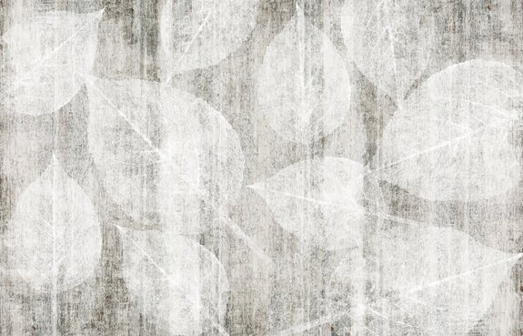 Witte bladeren op een gestructureerde achtergrond