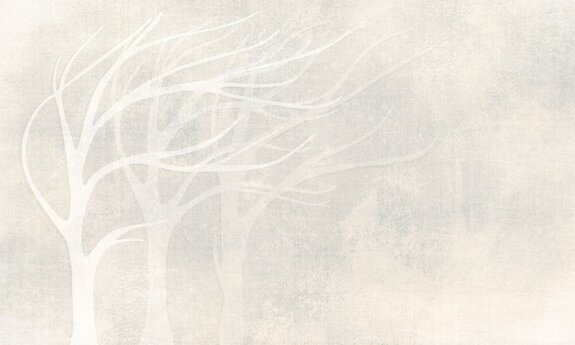 Delicate bomen op een gestructureerde achtergrond