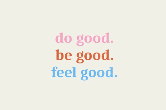 Eenvoudige motiverende tekst op een lichte achtergrond