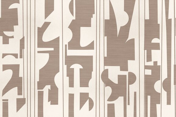 Scandinavische geometrie met een subtiele textuur