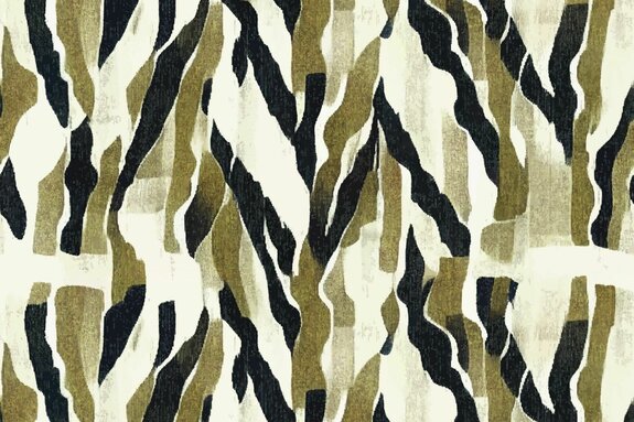 Zebra-geïnspireerde geometrische strepen