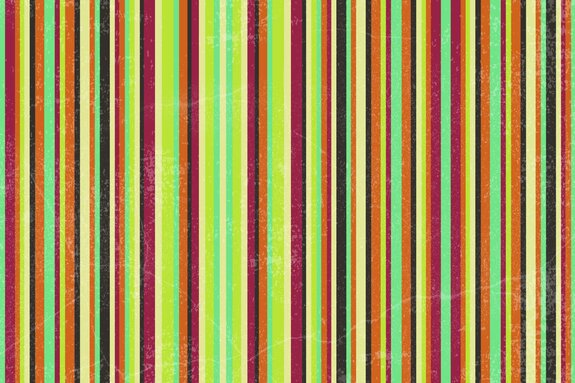 Veelkleurige retro strepen