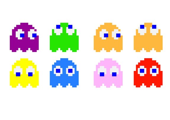 Pacman-personages