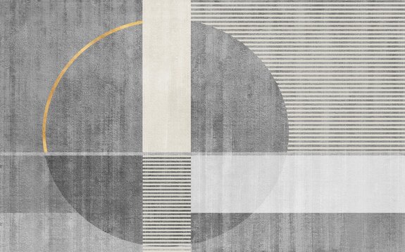 Geometrische vormen betoneffect