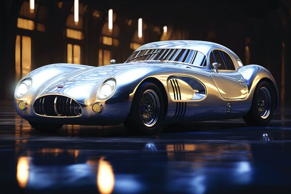 Een oldtimer in de schijnwerpers