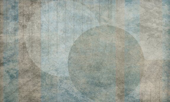 Geometrische vormen op getextureerd minimalisme