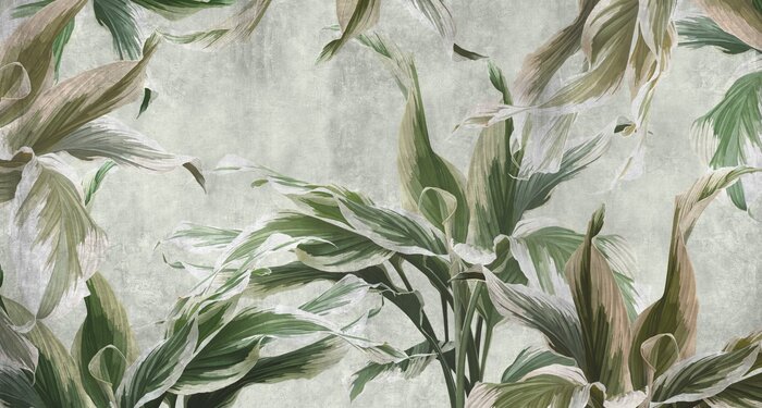 Exotische groene bladeren