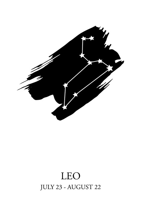 Decoratieve astrologische inscriptie