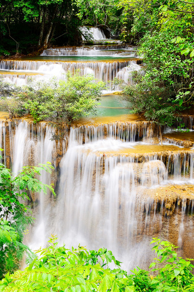 Paradise waterfall (1 part) vertical