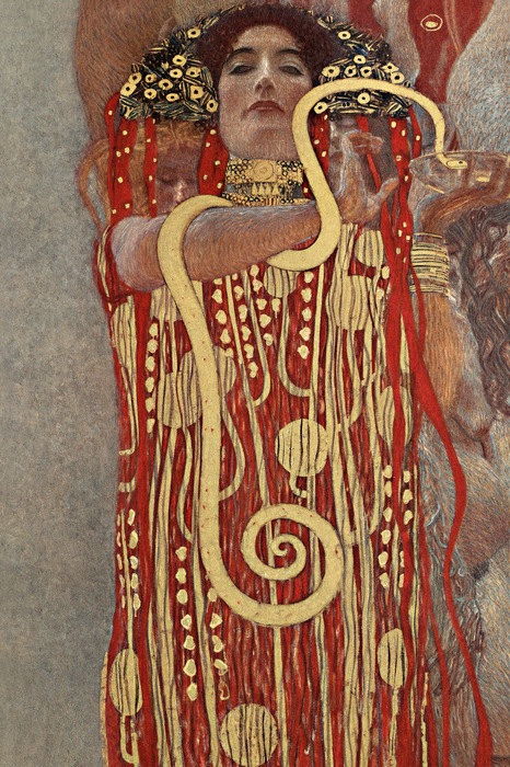 Hygiela van de schilder gustav klimt