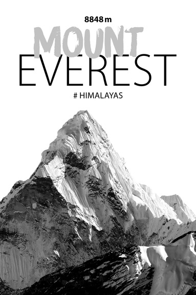 Mount everest (1 part) vertical