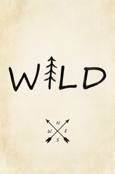 Wilde boom typografie