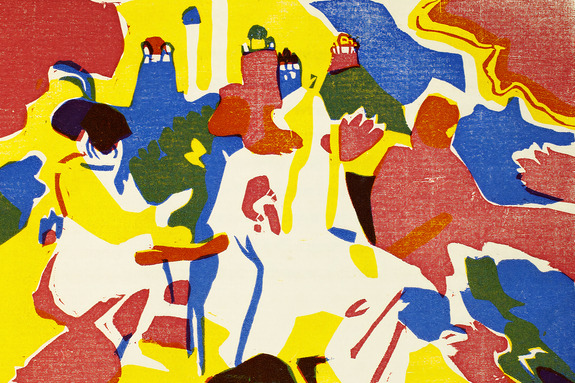 Visuele poëzie van klanken en kleuren