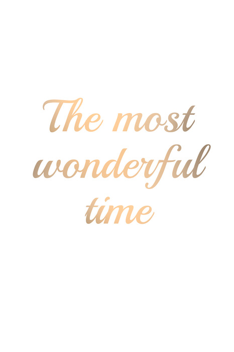 Elegante gouden quote