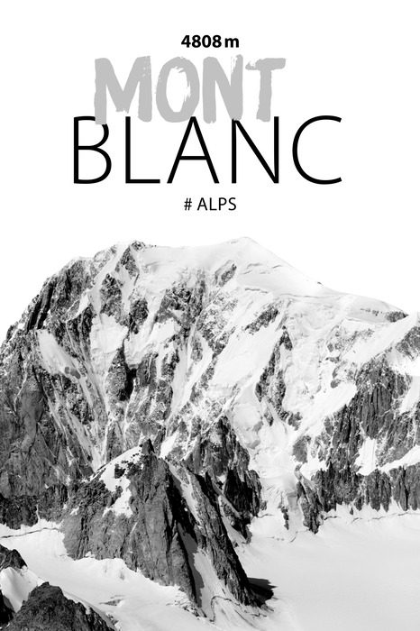 Mont blanc met handtekening