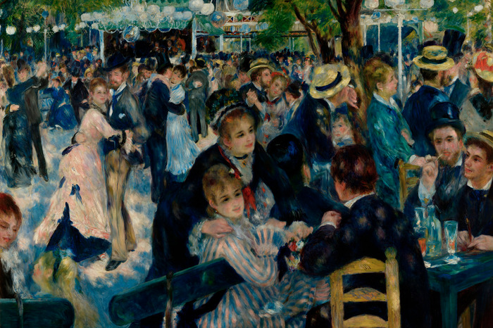 Elegant feest in de moulin de la galette