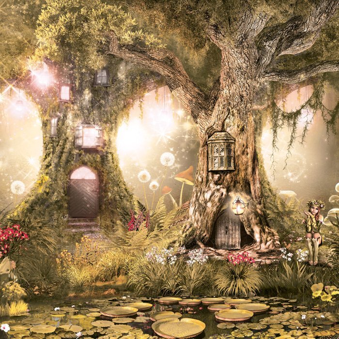 Een magisch land vol weelderige vegetatie