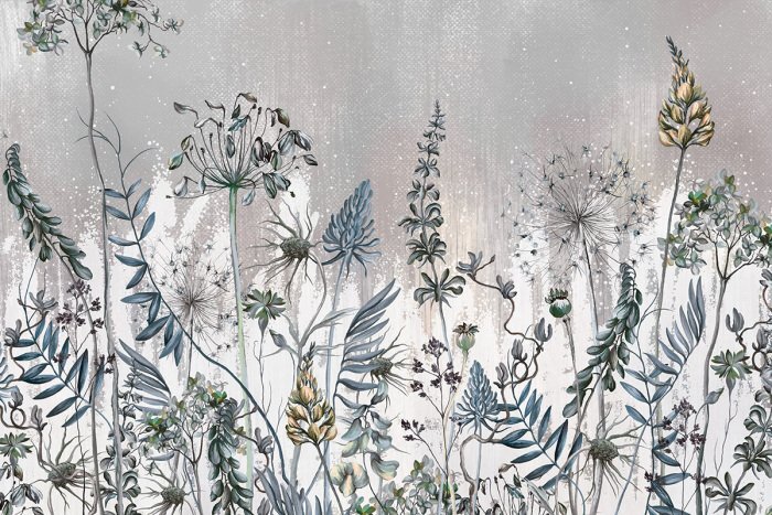 Een schilderachtig landschap met weelderige veldvegetatie