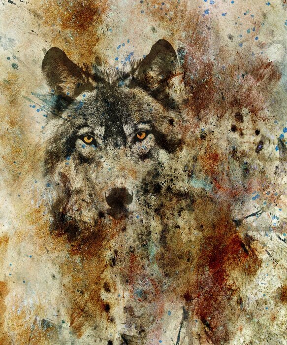 Het majestueuze beeld van de wolf in de kunst