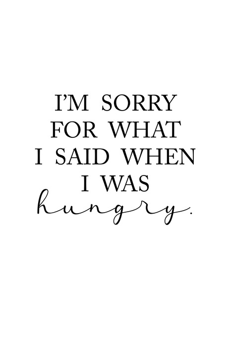 Grappige keuken zwarte letters