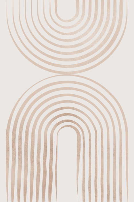 Abstract geometrisch patroon met bogen