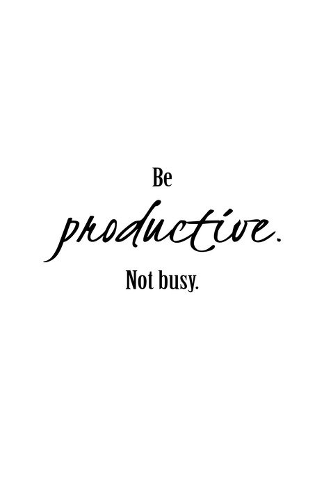 Minimalistisch citaat over productiviteit