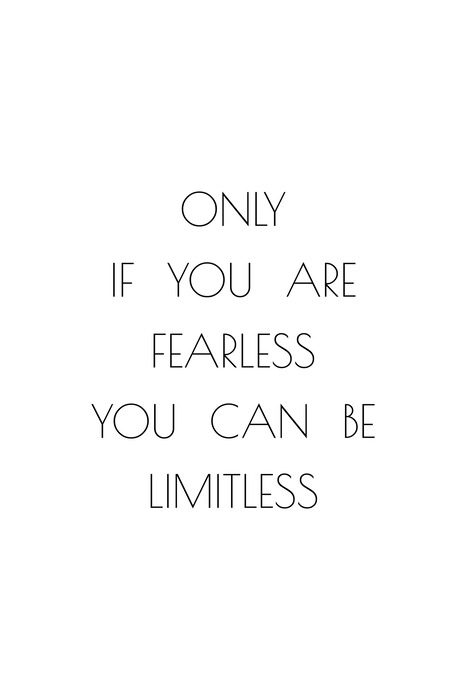 Minimalistisch citaat over moed