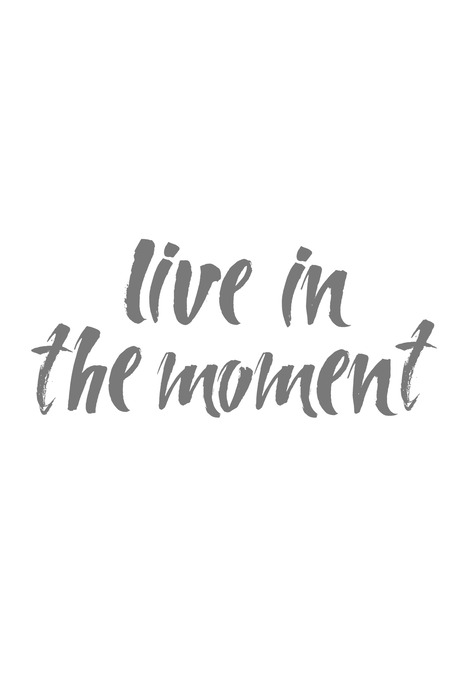 Een delicate inscriptie met een inspirerende quote