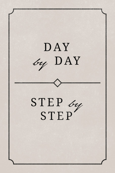 Minimalistische motiverende graphics