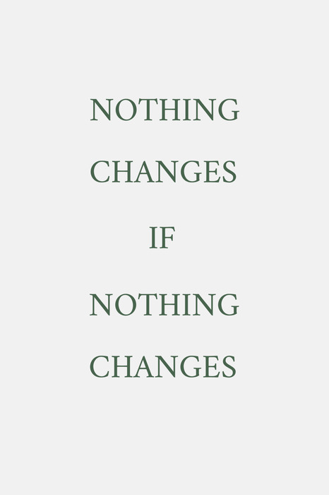 Minimalistische motiverende slogan