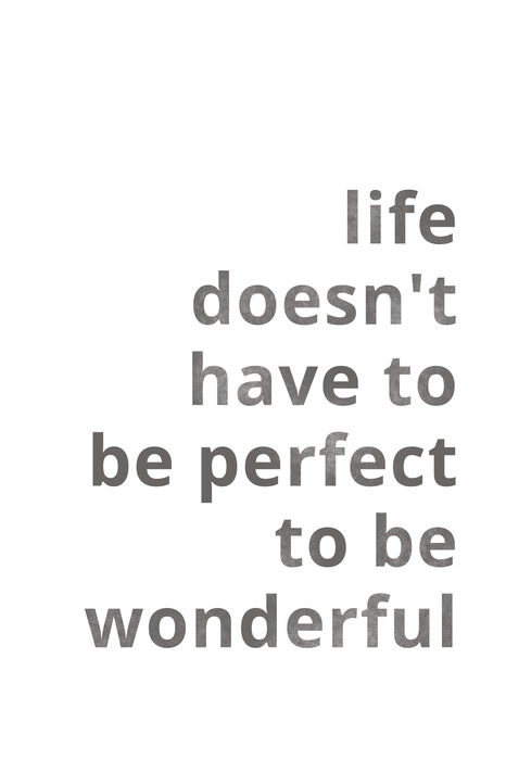 Motiverende grijze inscriptie over het leven