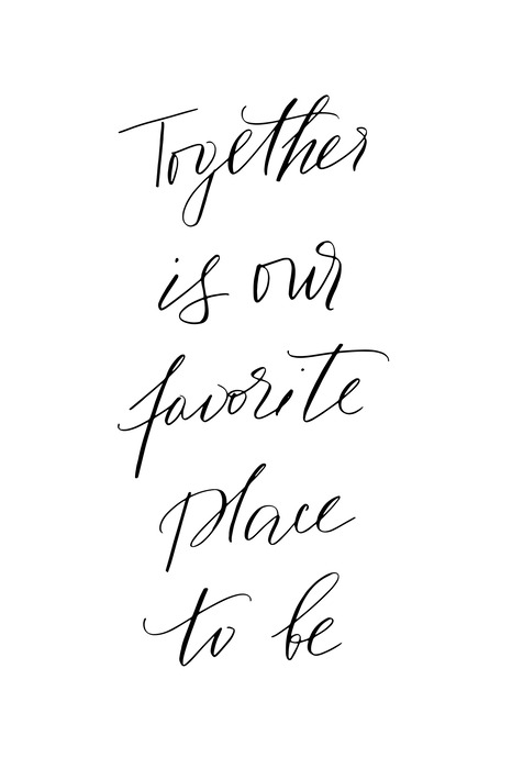 Typografie over samenzijn