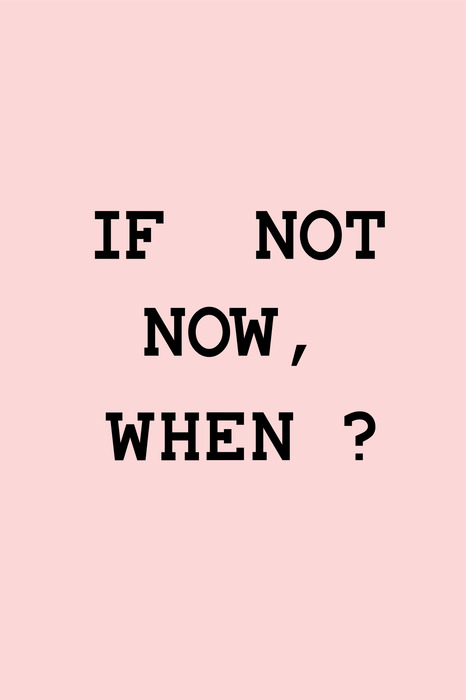 Motiverende tekst op een roze achtergrond